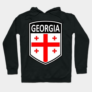 Flag Shield - Georgia Hoodie